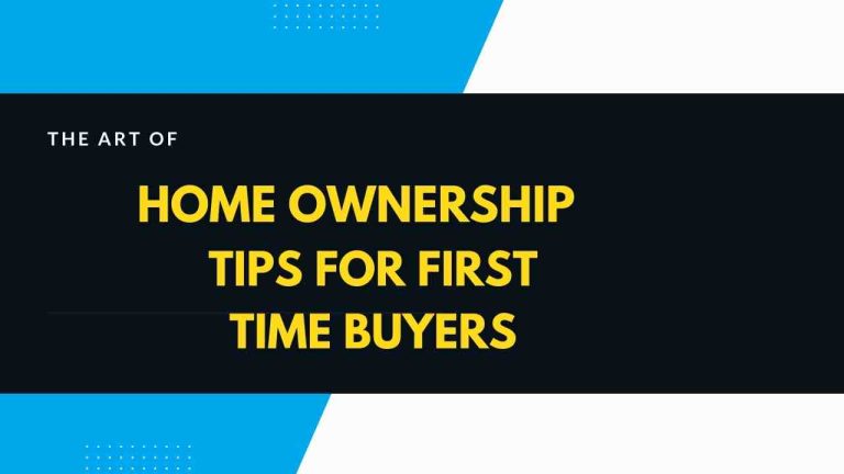 Tips for First-Time Buyers