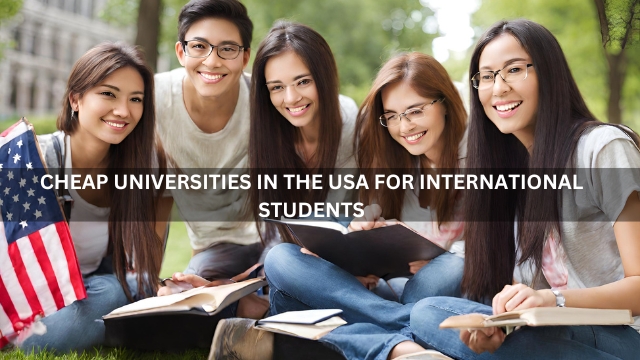 Affordable Universities in the USA for International Students