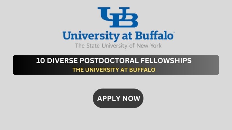 Postdoctoral Fellowships at the University at Buffalo