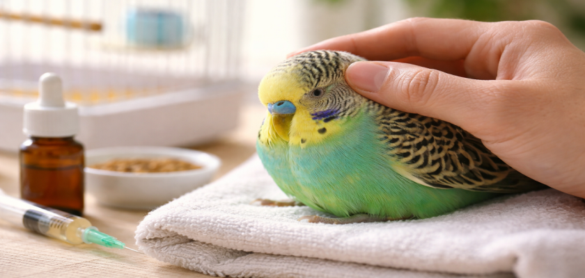 বাজরিগার পাখি অসুস্থ.png