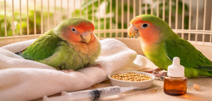 লাভ বার্ড পাখি অসুস্থ.png